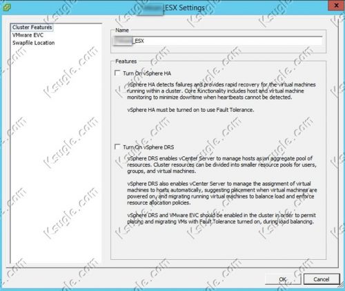 Vcenter High Availability