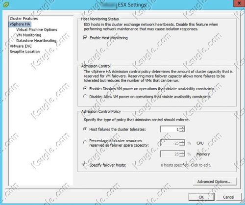 Vcenter High Availability