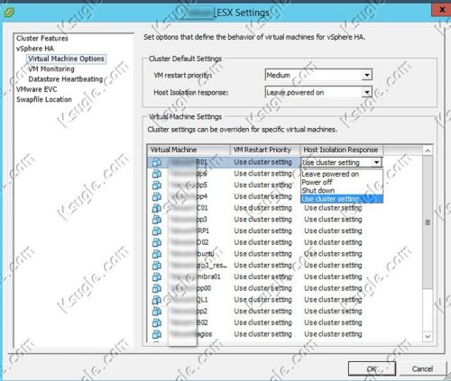 Vcenter High Availability