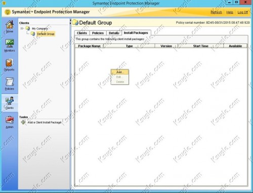 Symantec End Point Protection