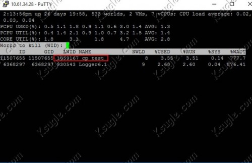 Vmware ESXI Unresponsive VM Power Off