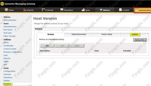 Symantec Brightmail Mailgateway