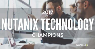 2017 Nutanix Technology Champions