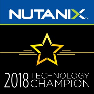 Nutanix Technology Champions  2018