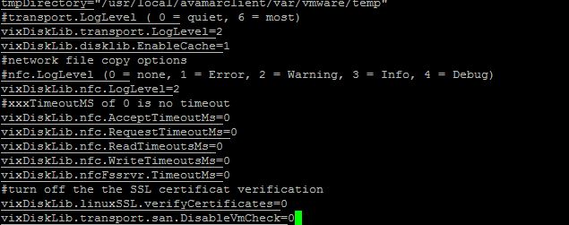 vSan VDP 6.X %92 Fail Solution