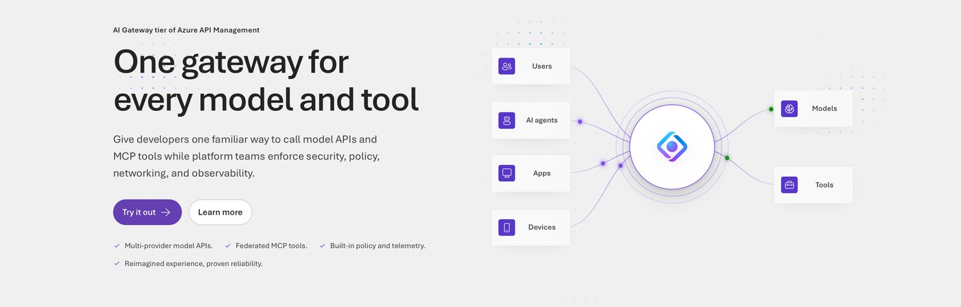 Azure API Management AI Gateway tier public preview