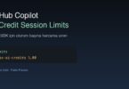 GitHub Copilot AI Credit session limits CLI SDK