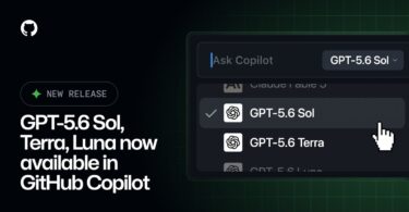 GPT-5.6 Sol Terra Luna GitHub Copilot