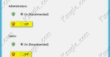 IE Enhanced Security Configuration