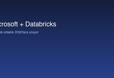Microsoft Databricks stratejik ortaklık genişlemesi