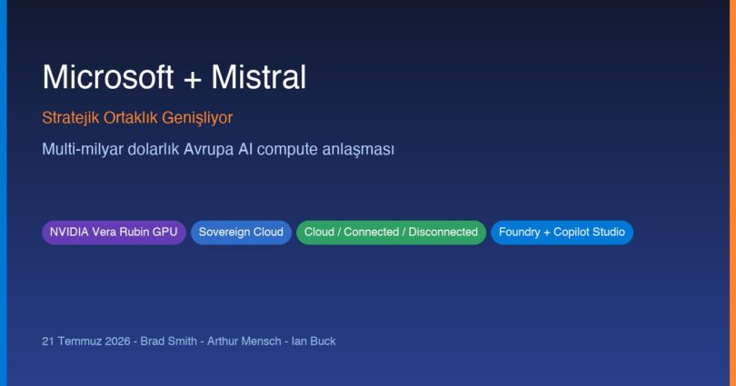 Microsoft Mistral stratejik ortaklık genişlemesi Avrupa AI