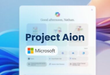 Microsoft Project Aion AI-first Windows prototype